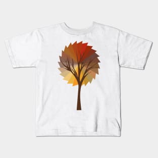 Fall tree Kids T-Shirt